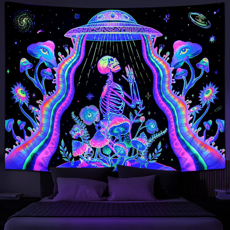 Quadro Trippy em Tapeçaria.